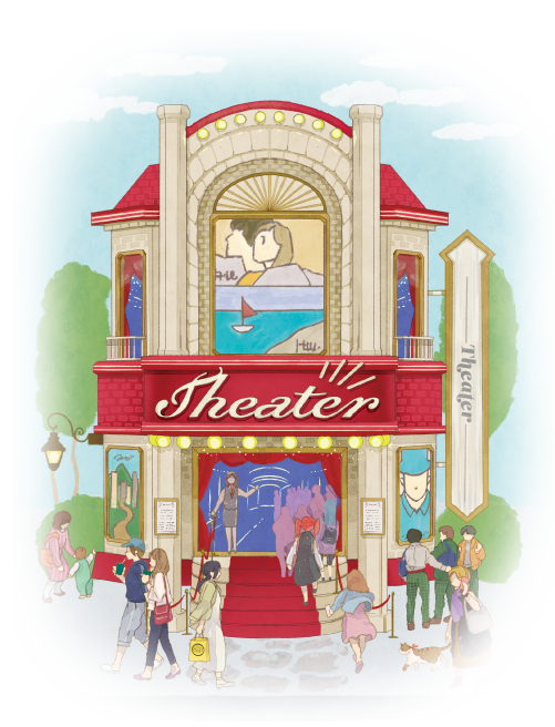 シアターイラスト